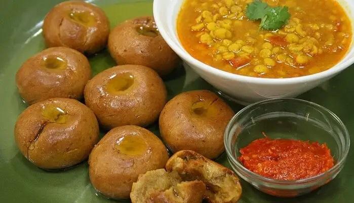 Dal, Baati, Churma – Rajasthan best Indian Snacks 